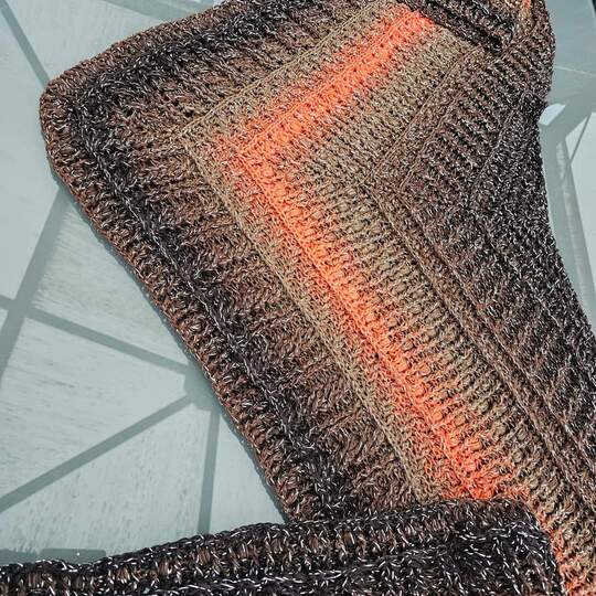 Häkelanleitung Tuch Saorla