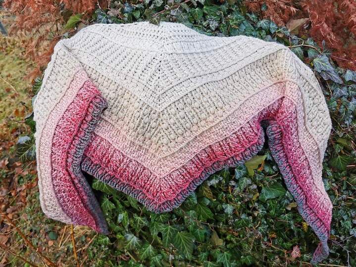 Häkelanleitung Tuch Saorla