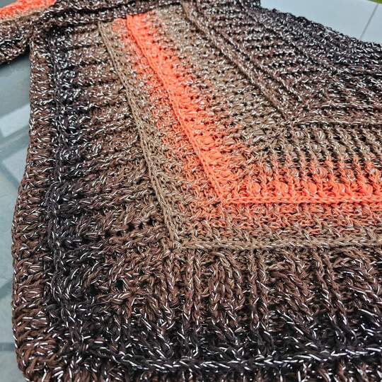 Häkelanleitung Tuch Saorla