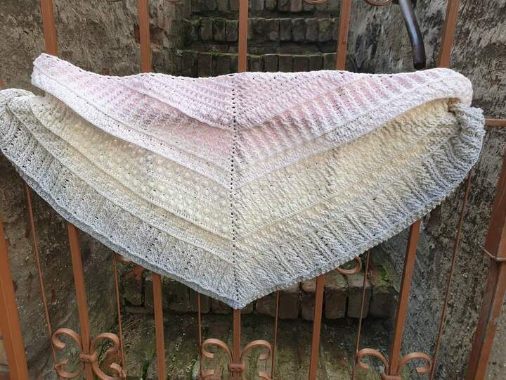 Häkelanleitung Tuch Saorla