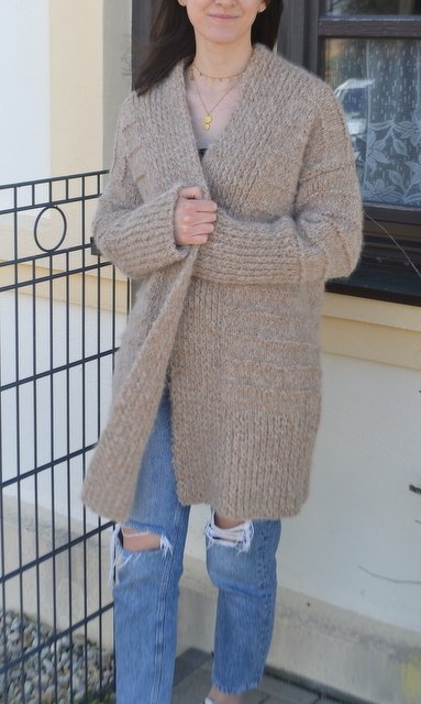 Strickanleitung * Damenjacke Melody * Gr. M - L - XL - Bild 2