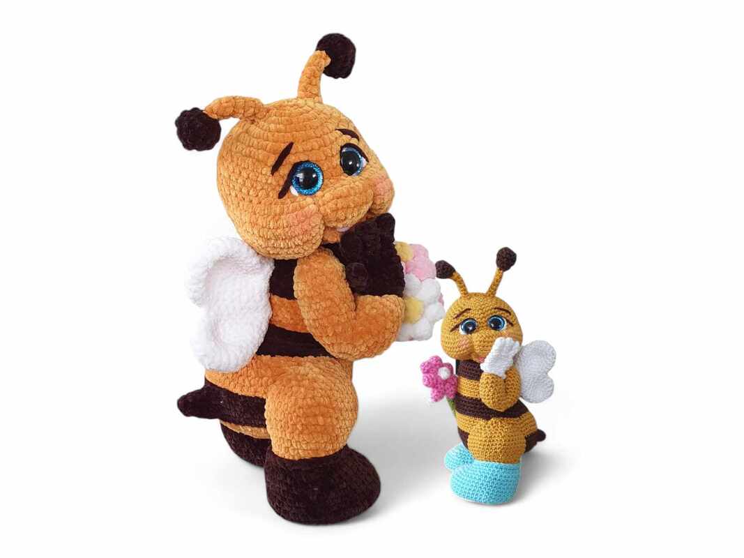 Häkelanleitung  Beryll das freundliche Bienchen - Bild 9