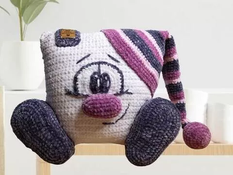 Häkelanleitung / Amigurumi / Knuddelkissen