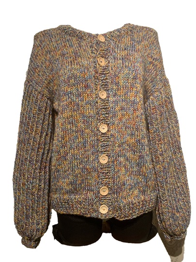 Anleitung für die Strickjacke "EasyColour"