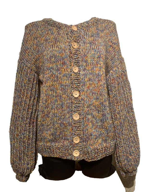 Anleitung für die Strickjacke "EasyColour"
