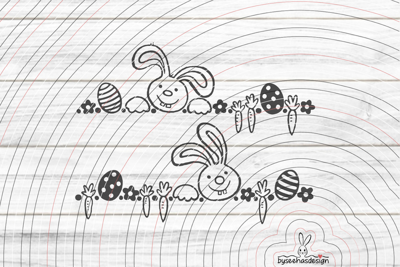 Hasen Plotterdatei SVG DXF