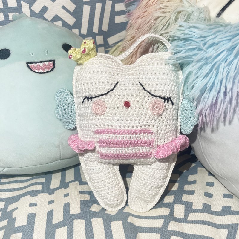 Tooth Fairy Amigurumi Easy Crochet Pattern for Beginners, Baby Teeth Pillow - Image 2