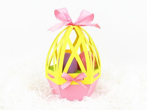 Geschenktasche für Ostern – Bastelanleitung und Vorlagen