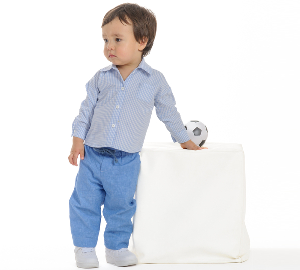 Boys Shirt & Pants Sewing Pattern TOM NOAH – Outfit Set 6M–7Y