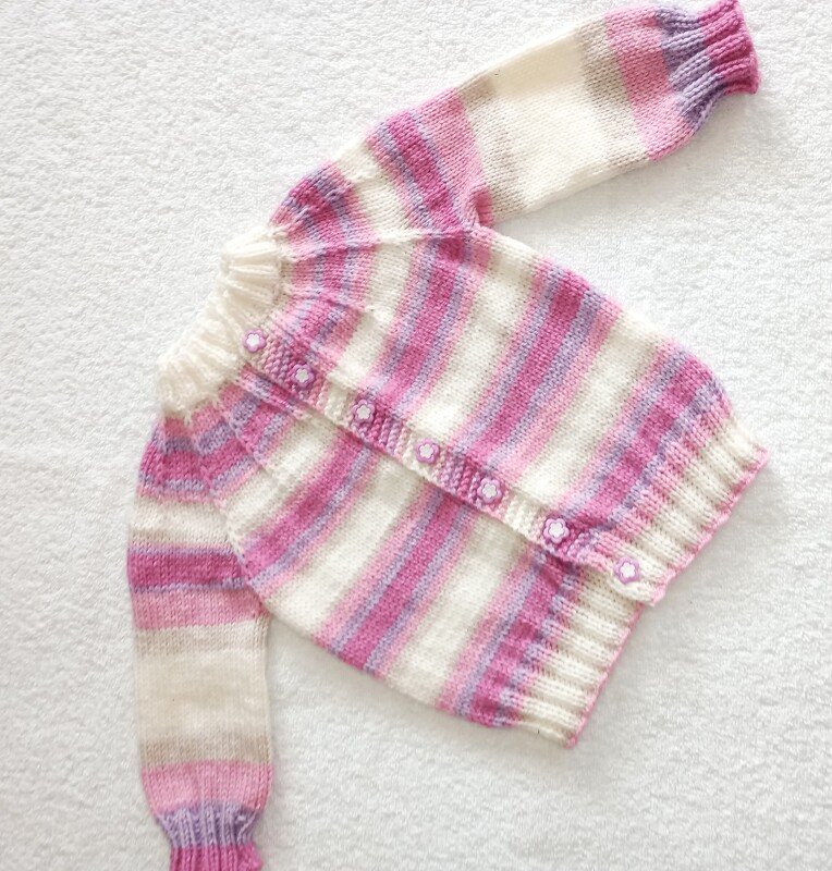 gestricktes Sommerjäckchen Gr.68