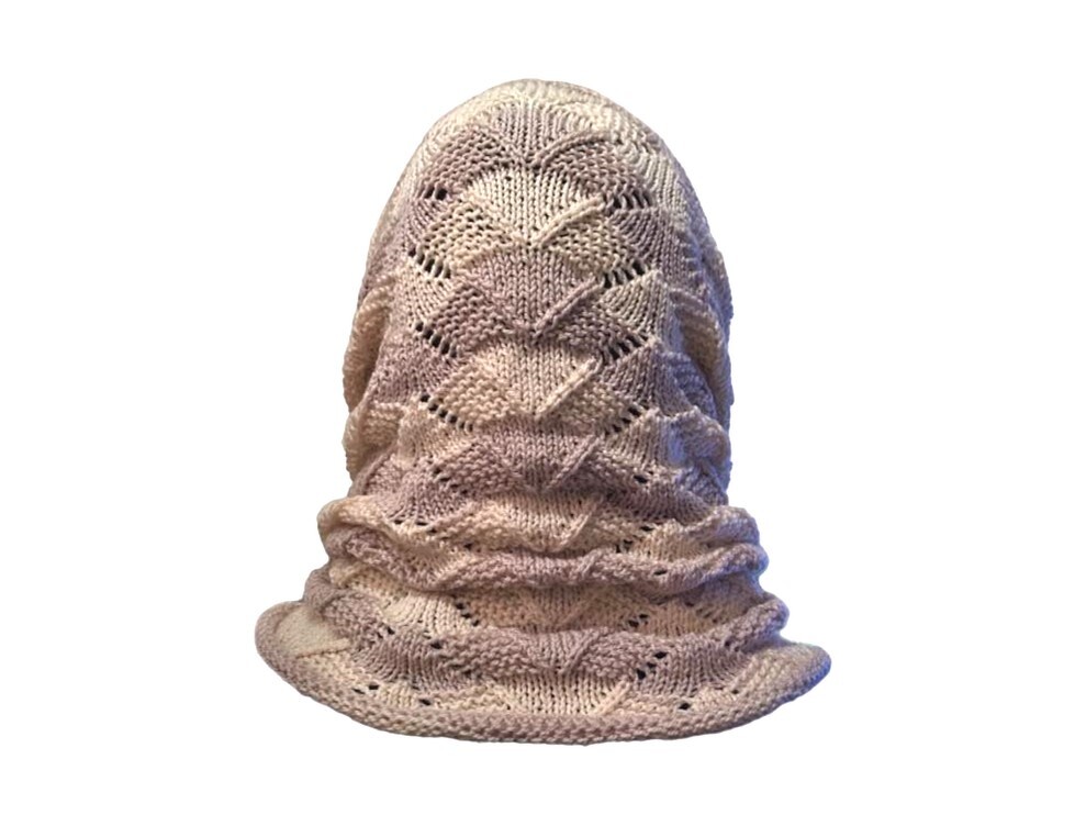 Loop, Kapuzenloop "Cozy" mit Zackenmuster stricken - Bild 2