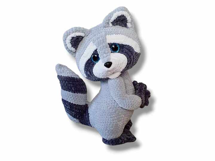 Häkelanleitung Wynne Waschbär