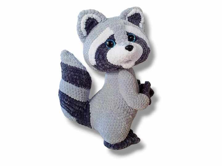 Häkelanleitung Wynne Waschbär