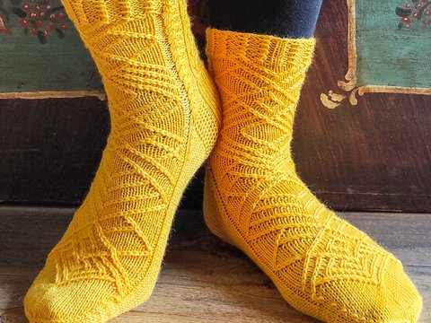 Yellowdiamondsocks