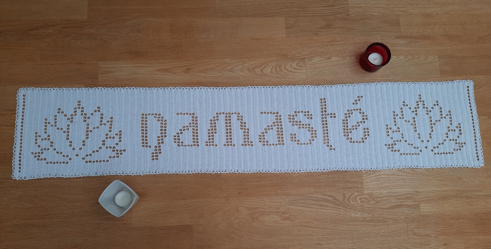 Tischläufer namasté Häkelanleitung - Bild 3