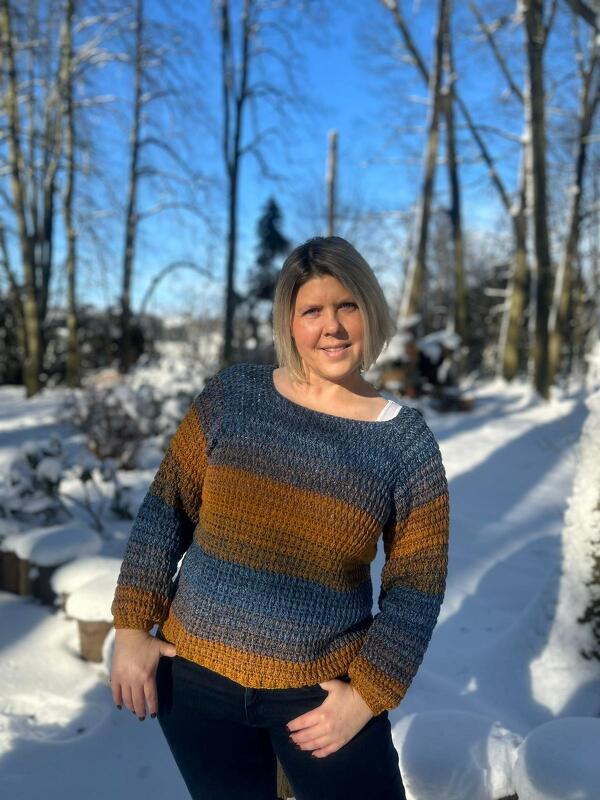 Häkelanleitung Pullover Daya