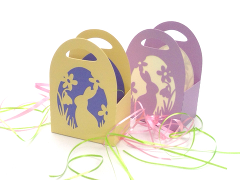 Ostertasche Plotterdatei SVG DXF FCM