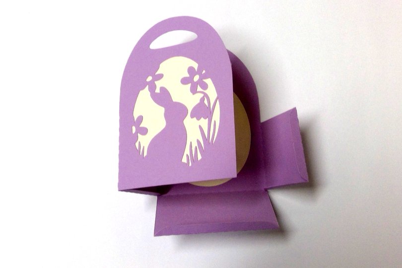 Ostertasche Plotterdatei SVG DXF