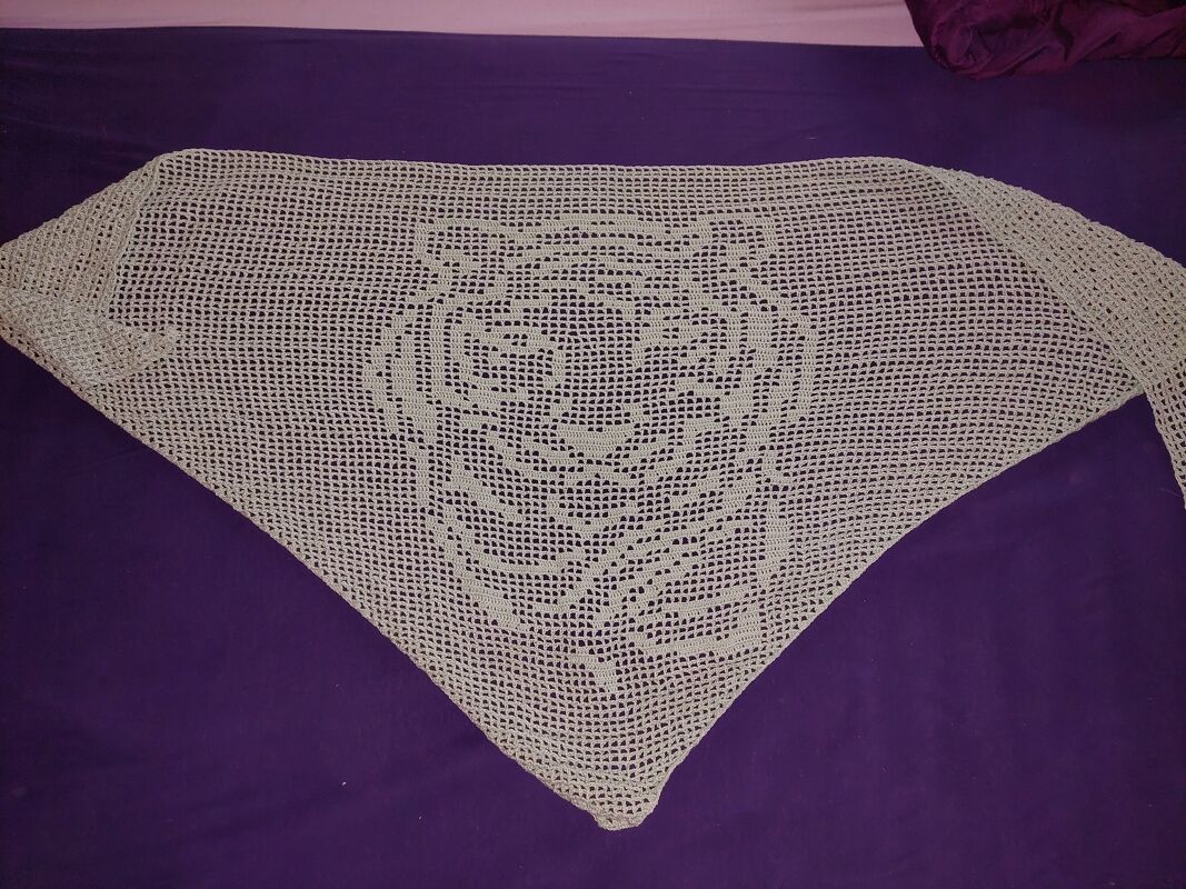 Anleitung Motivtuch Löwe