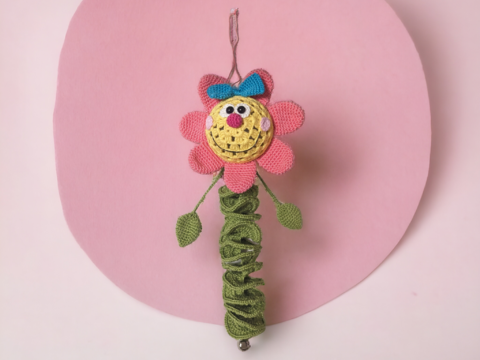 Windspiel Blume hängend befüllbar