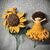 Sonja die Sonnenblume - Blumenkind Wendepuppe #007