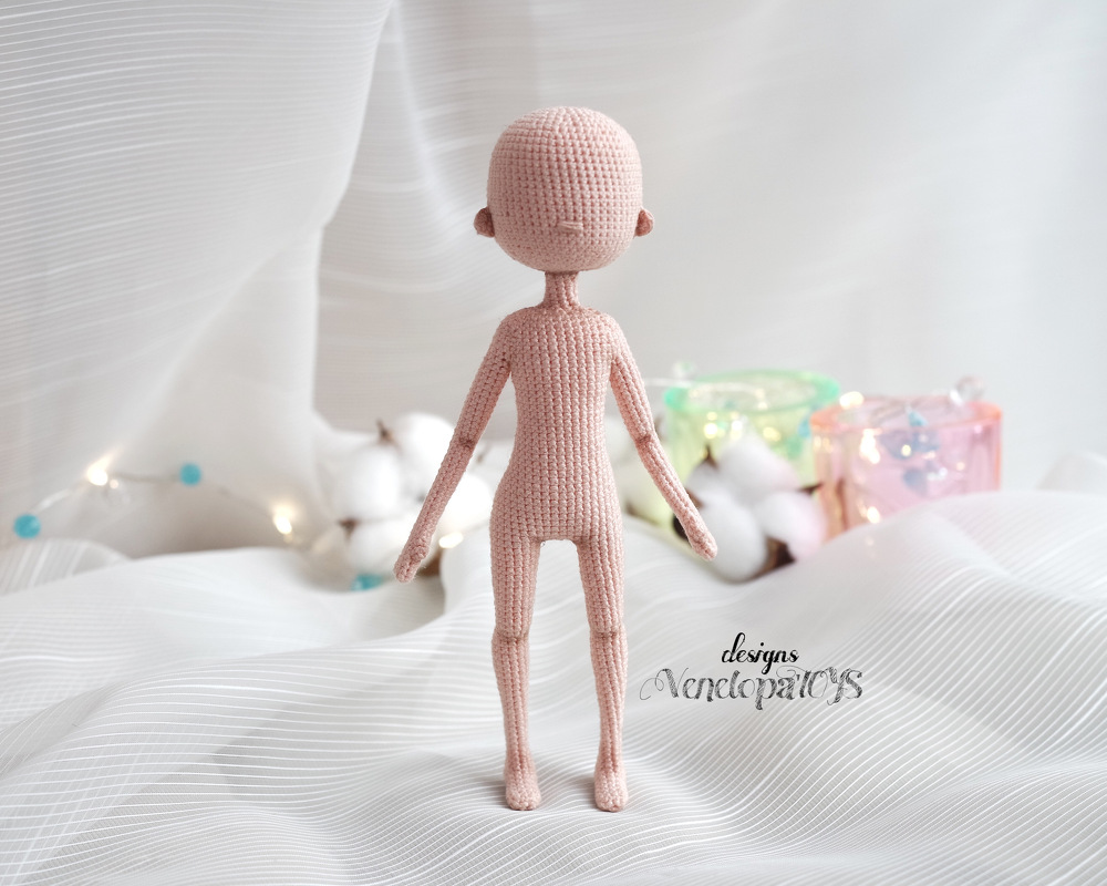 Сrochet Doll Base Pattern, Amigurumi doll pattern - Image 2