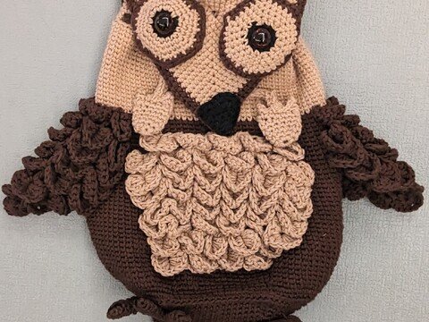 Kinder-Rucksack Elfriede die Eule #010