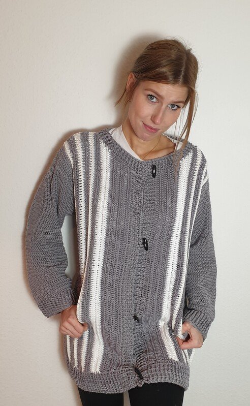 223 Häkelanleitung Häkeljacke Stella