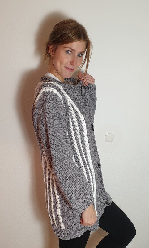 223 Häkelanleitung Häkeljacke Stella - Bild 3