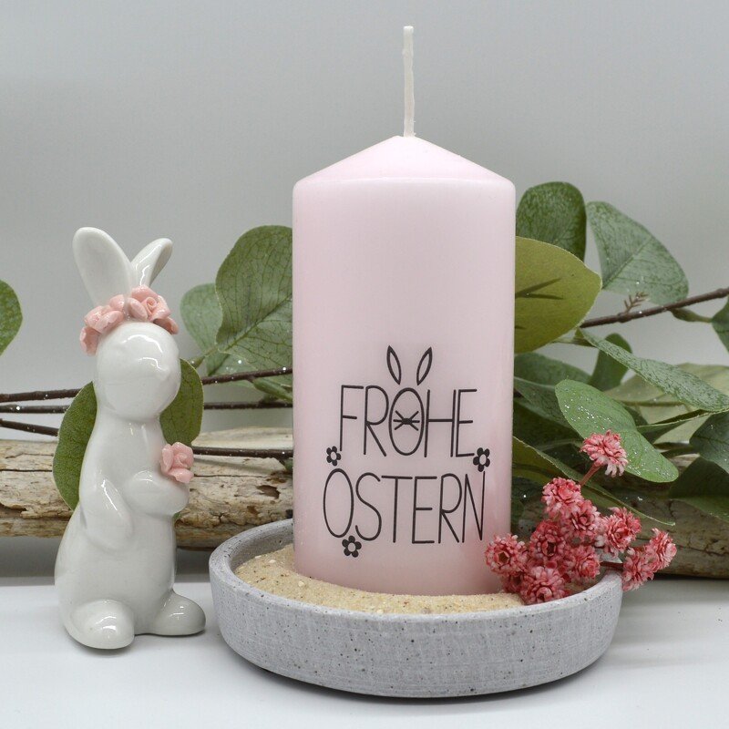 Vorlage für Kerzentattoo Ostern Frühling pdf Kerzensticker für Wasserschieb - Bild 5