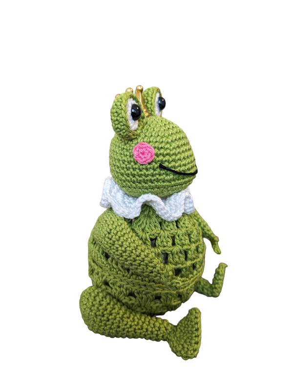 Frosch befüllbar Häkelanleitung