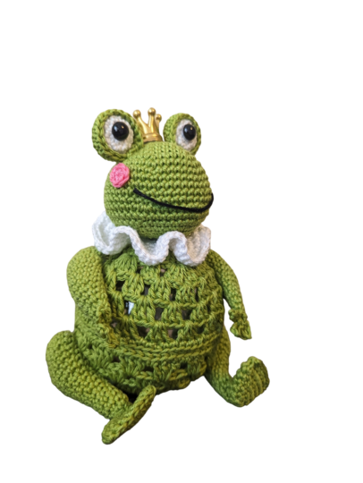 Frosch befüllbar Häkelanleitung