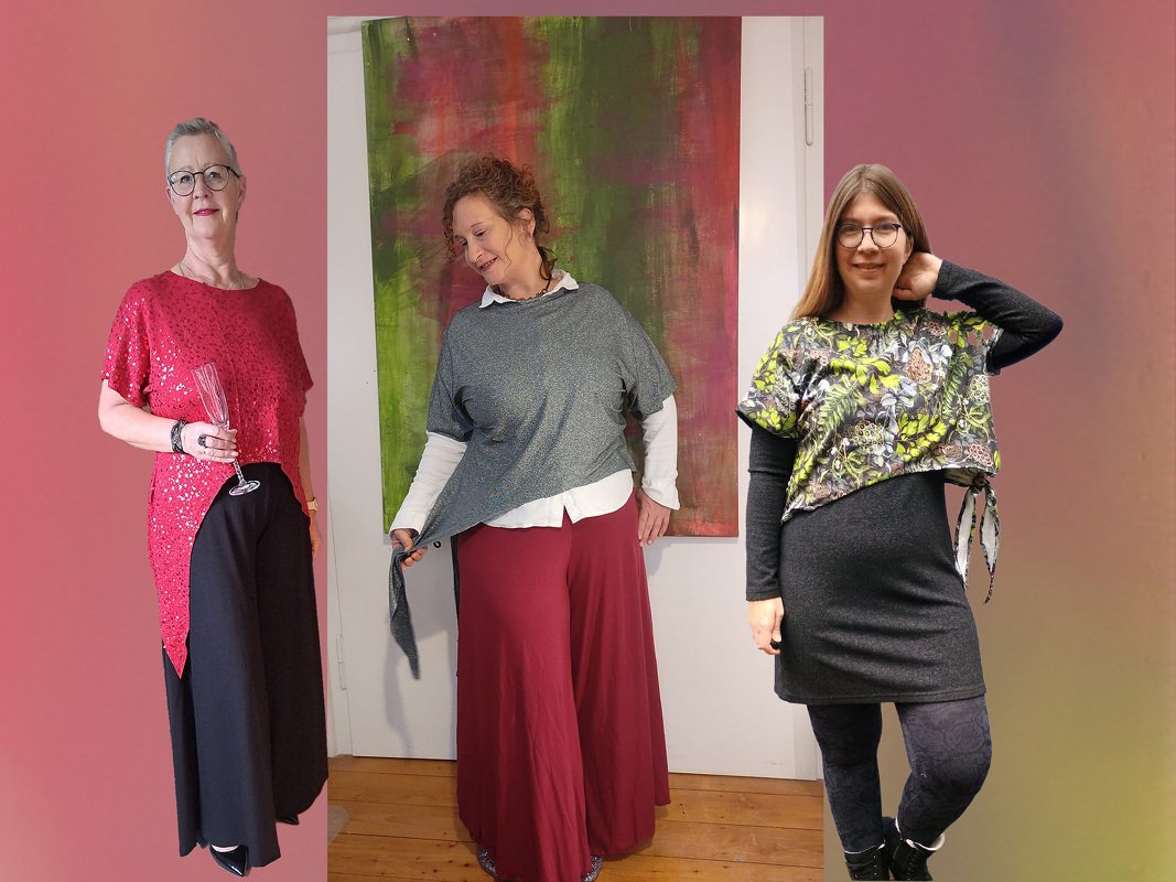 LILAC asymmetrical shirt