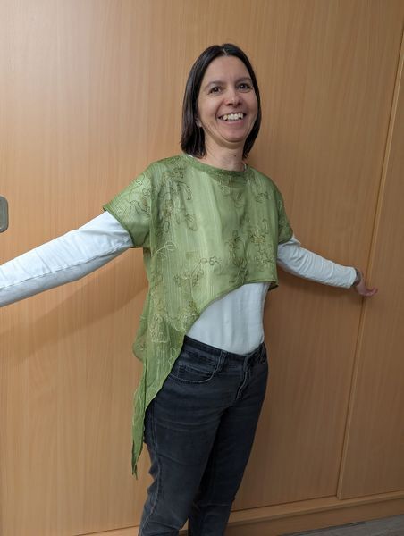 LILAC asymmetrical shirt - Image 6