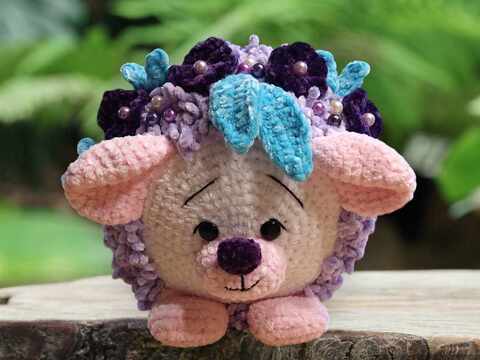 Häkelanleitung / Amigurumi / Kleiner Igel