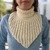 Ribbed Winter Dickey Knitting Pattern
