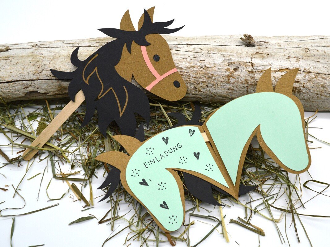 Plotterdatei Pferd SET Pferdeliebe - Bild 4