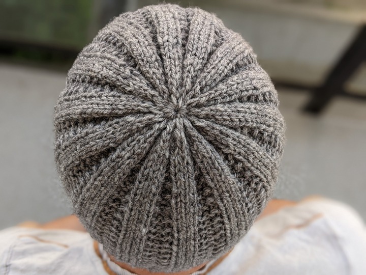 Knit & Purl Hat Pattern for Men