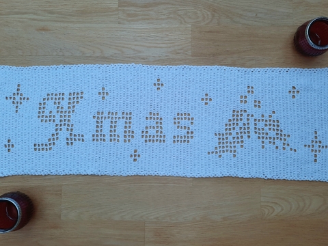 Deckchen Xmas Häkelanleitung