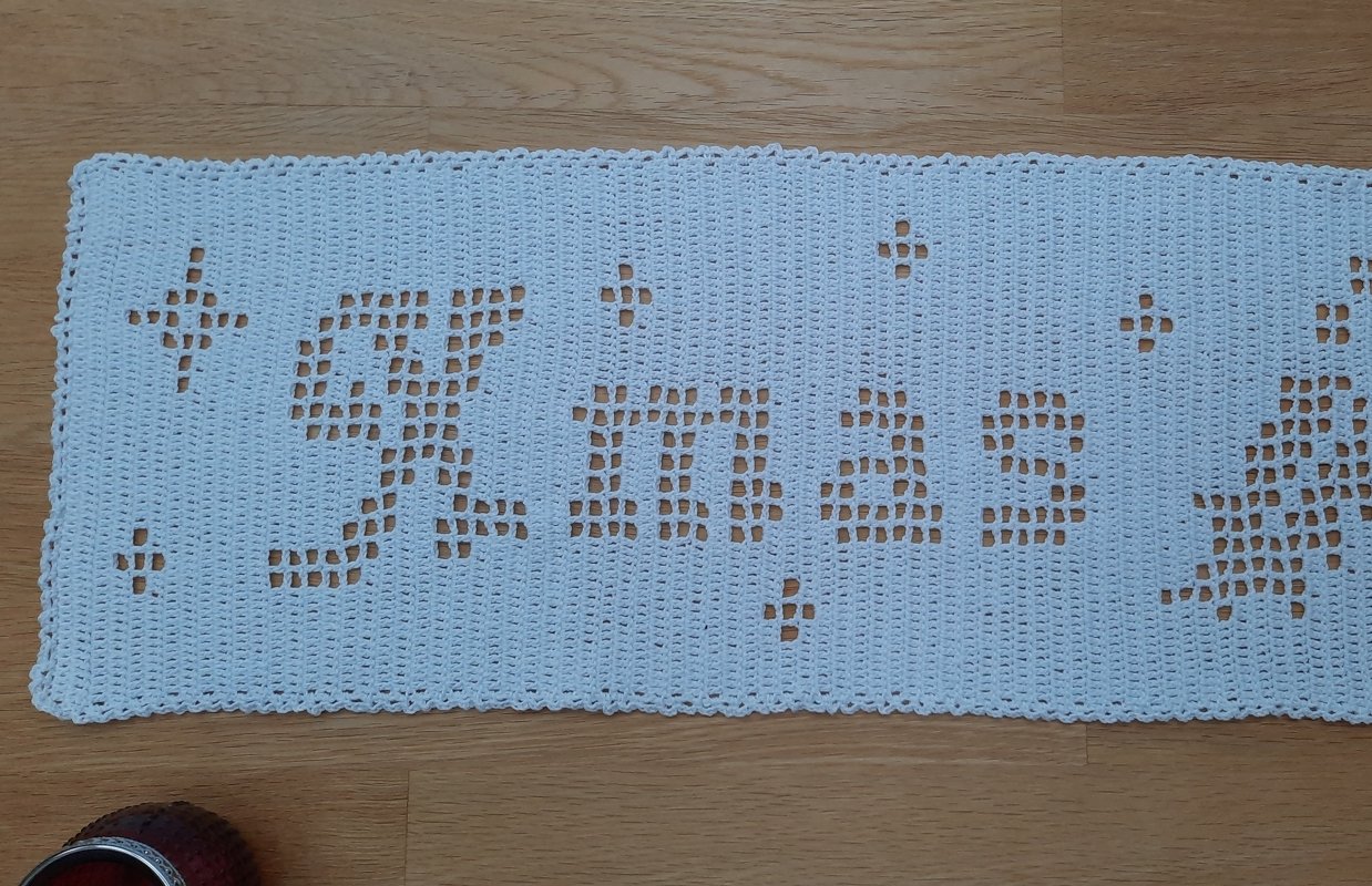 Deckchen Xmas Häkelanleitung - Bild 3