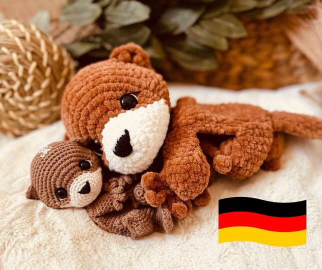 Häkelanleitung Otterbaby Kaami PDF Datei Deutsch