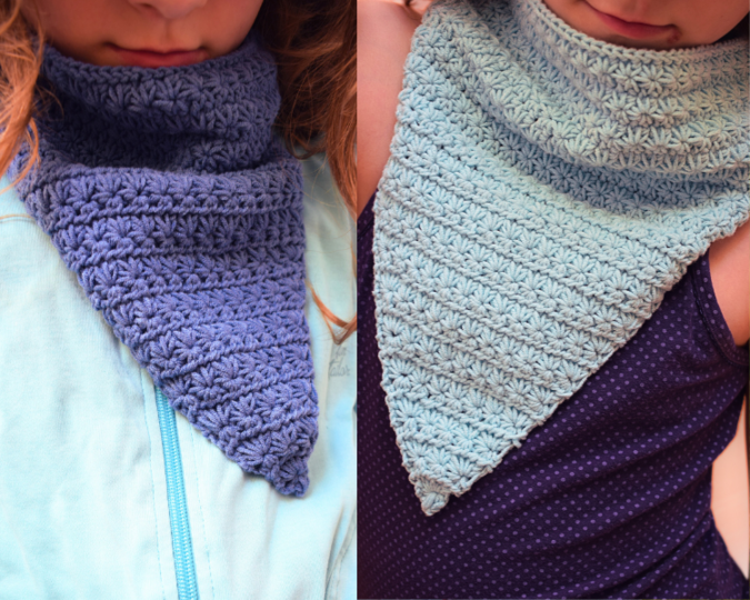 Beautiful Etoile Cowl with stars, neck warmer, (8 Sizes) Baby - Large Adult