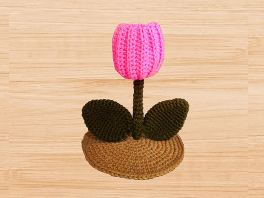 Crochet Flower Mobile holder Pattern - Image 4