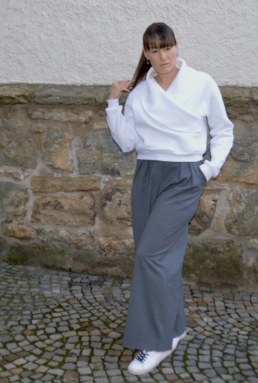 Schnittmuster Pullover 312, Größe 36 - 50, Hoodie, Jacke