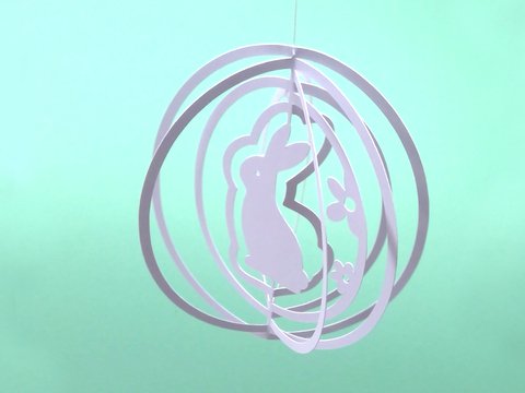 Osterhase im Ei Plotterdatei SVG DXF FCM