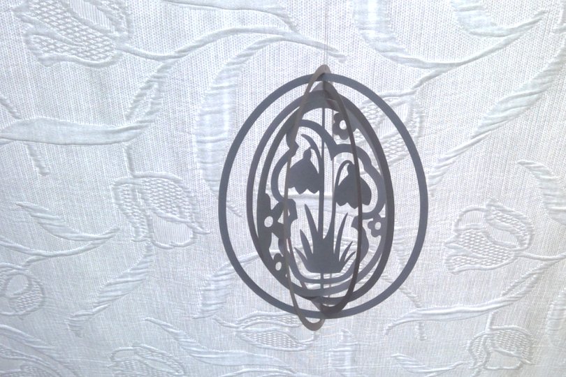 Schneeglocken Plotterdatei SVG DXF