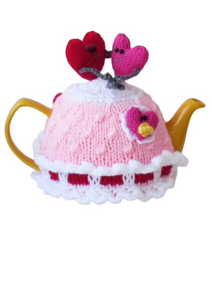 TeaCosyFolk's In Love Hearts Tea Cosy Knitting Pattern - Image 7