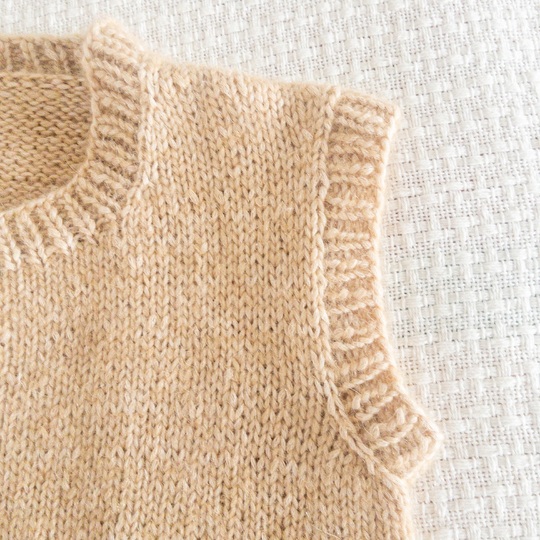 Strickanleitung Kinderpullunder Ponyslipover (98/104 - 134/140)