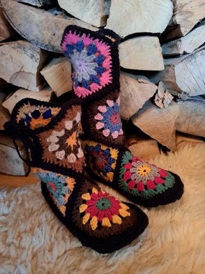 PATSCHEN * HAUSSCHUHE * STIEFELN * HeXagon - Resteverwertung