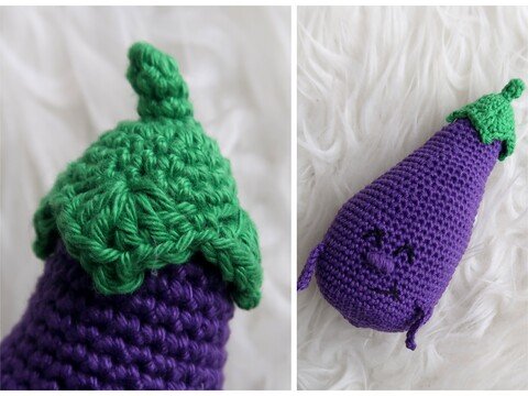 Grinseaubergine von LaCritza